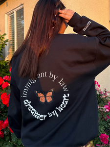 Immigrant & Dreamer Butterfly Crewneck